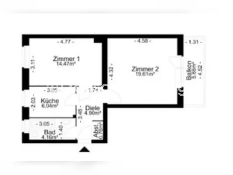 Tauschwohnung: 2-Zimmer-Wohnung in Berlin Mitte, 53 m² — photo 1